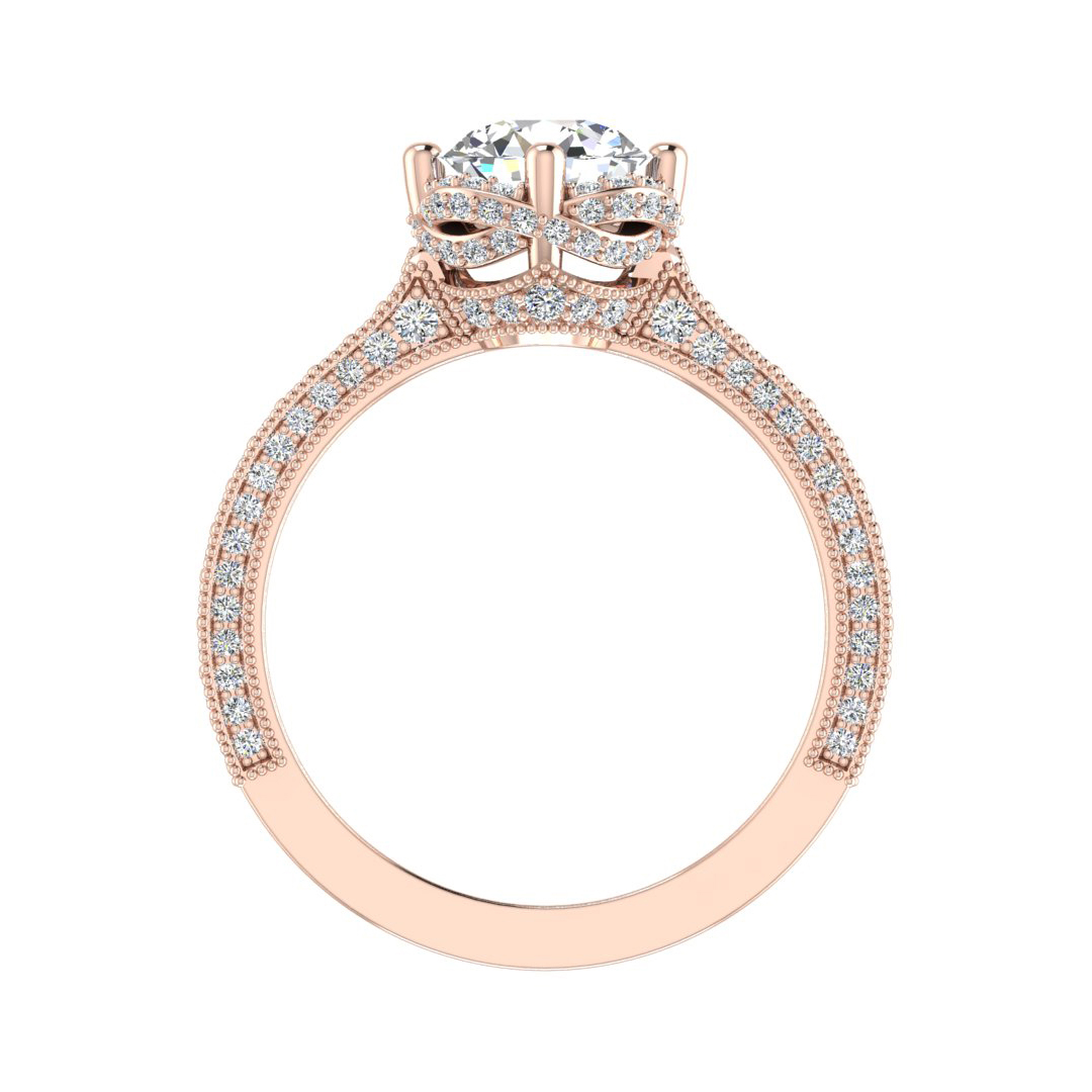 Tessa Halo Engagement Ring